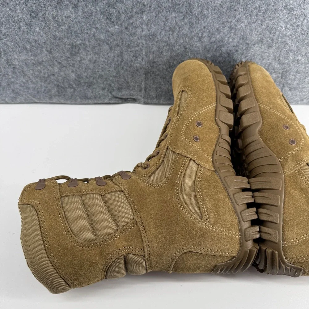 Belleville Tactical Boots Mens 9.5 Wide Coyote Brown TR550 Khyber Vibram Sole